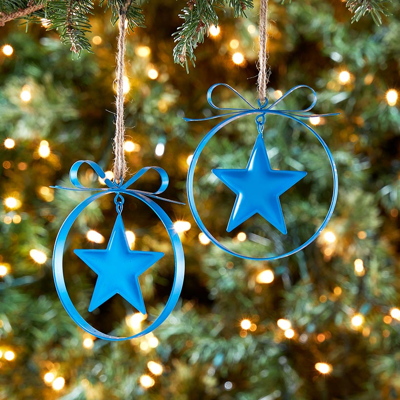 Sets of 2 Hanging Ornaments