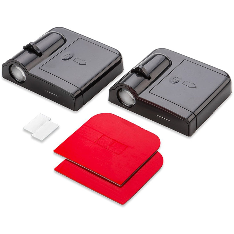 Car Door Santa LED Light Projector - Set of 2