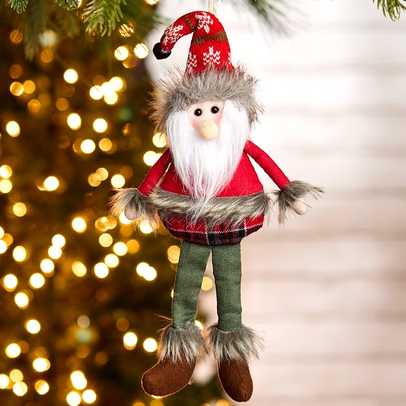 Ready for Winter Woodsy Figure or Set of 2 Ornaments