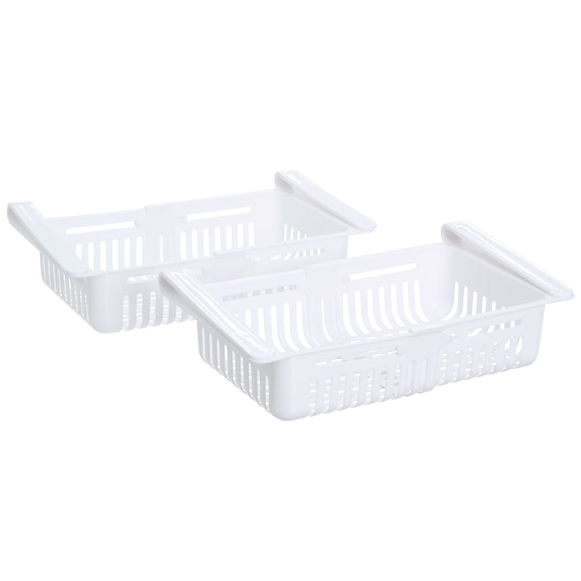 Refrigerator Drawers - Egg Drawer or Set of 2 Expandable Drawers