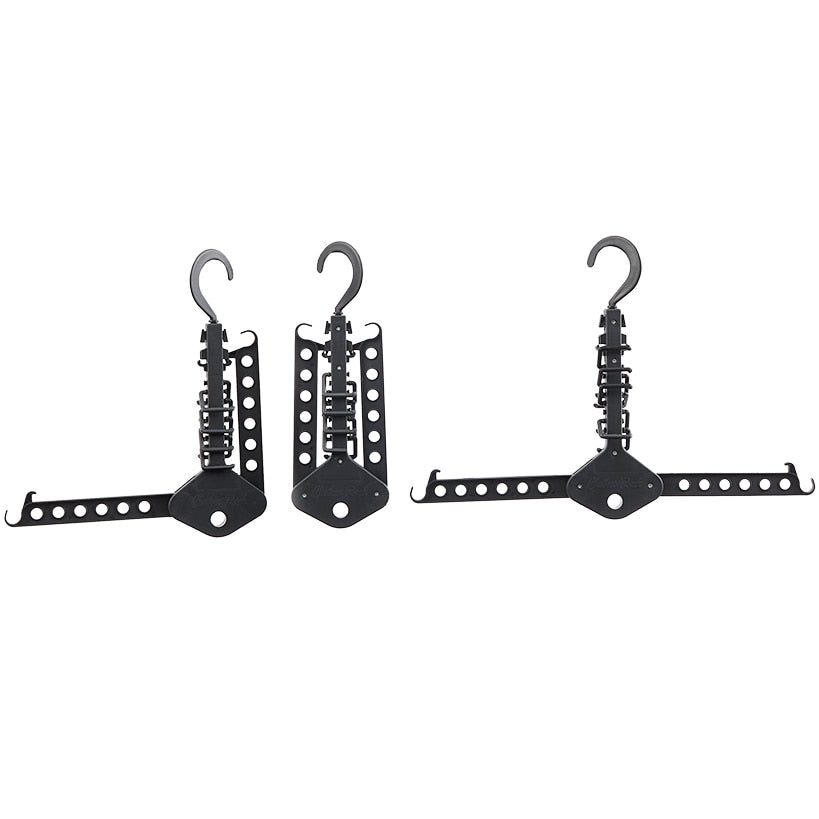 Collapsible Clothes Hanger for Closet - Set of 3