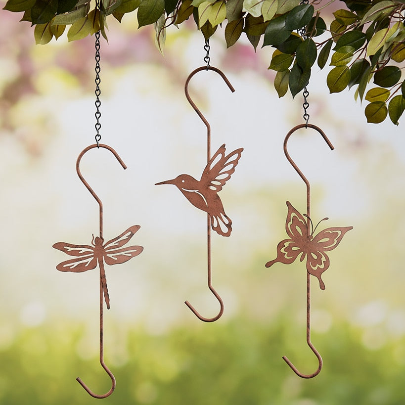 Set of 3 Metal Plant Hangers