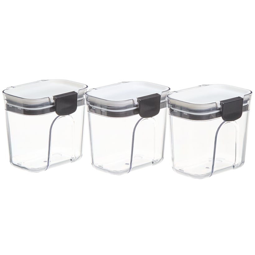 Mini 1-1/2 Cup Food Storage Containers - Set of 3