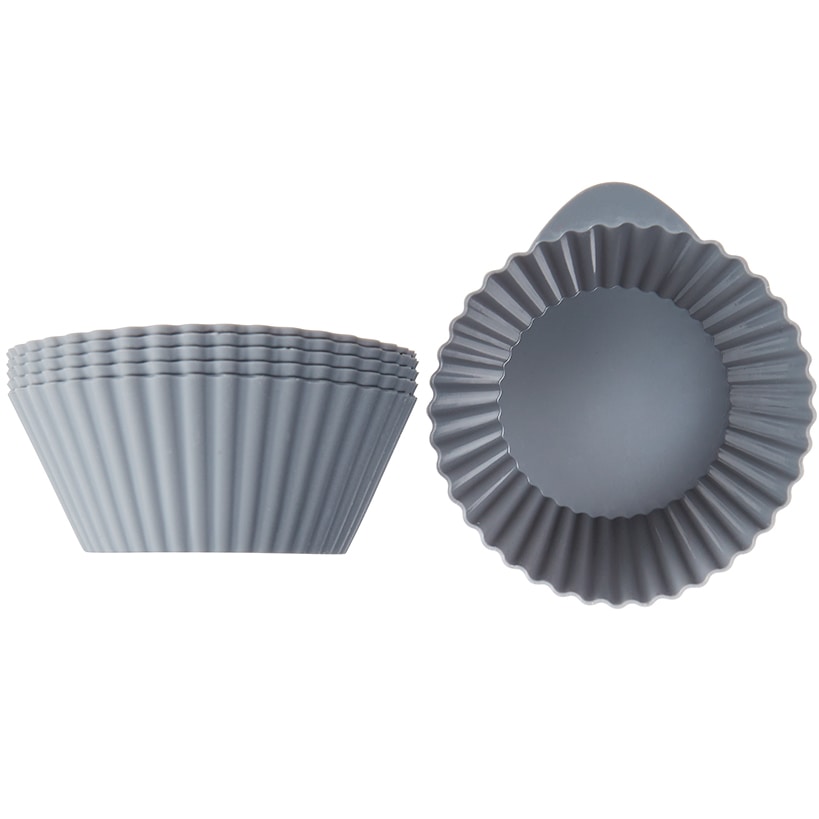 Silicone Mini 3" Air Fryer Baking Cups - Set of 6