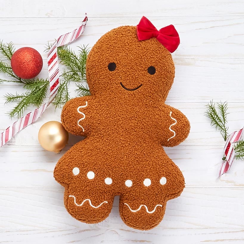 Holiday Character Shaped Decorative Pillow