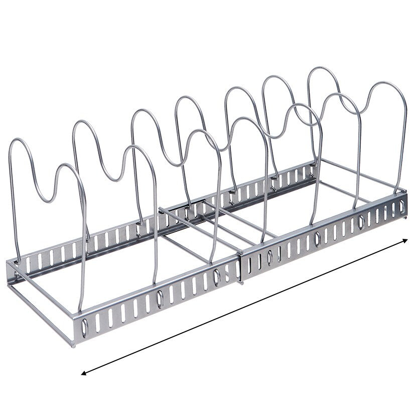 Expandable Pantry Pan and Pot Lid Organizer - Kitchen