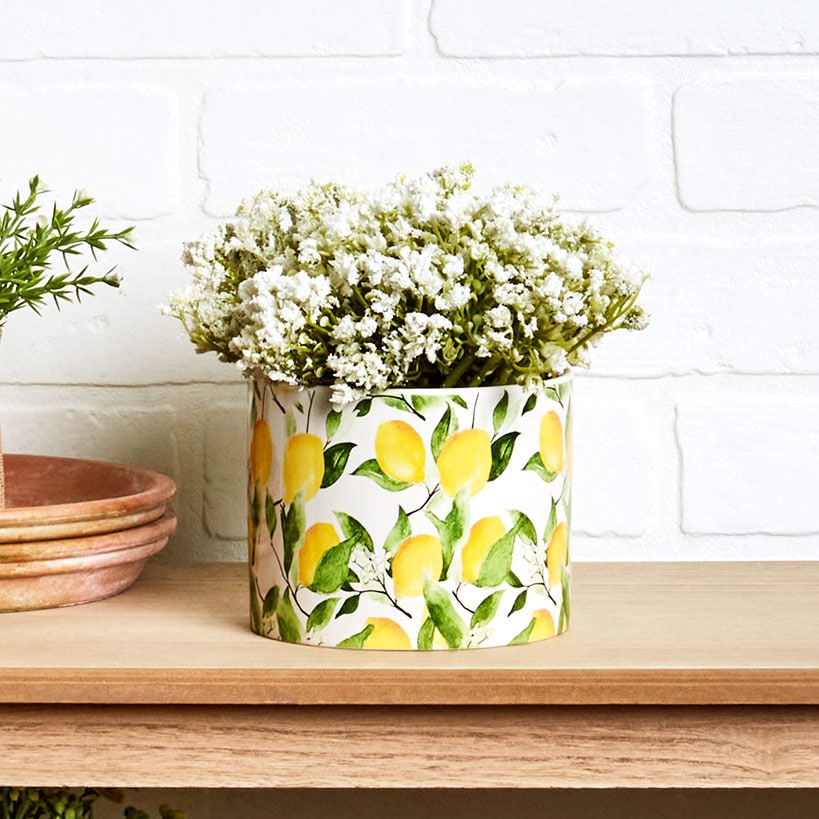 Lemon Ceramic Planter