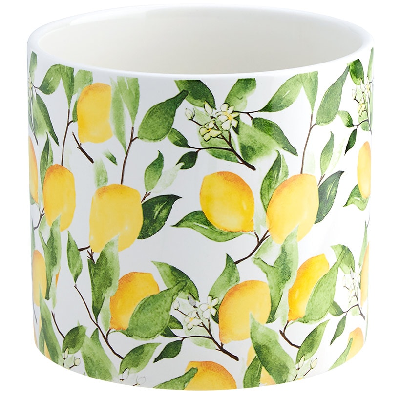 Lemon Ceramic Planter