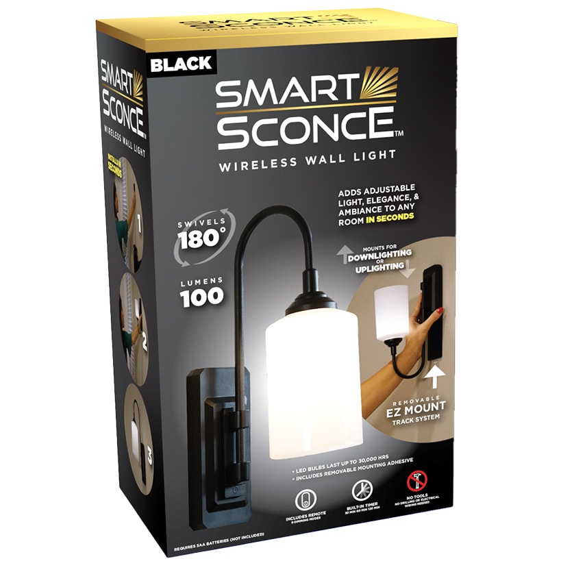 Smart Sconce™ Dimmable Wireless Wall Light With Remote