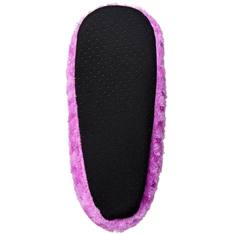 Women's Snuggly Pull-On Slipper Socks with Grippers