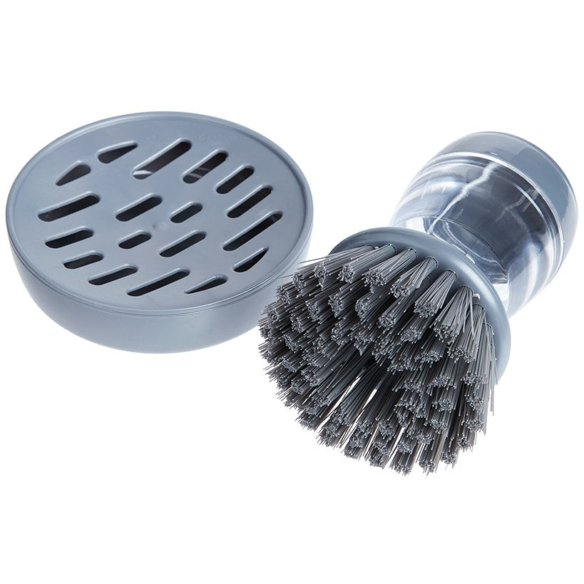 Soap Dispensing Palm Brush Set