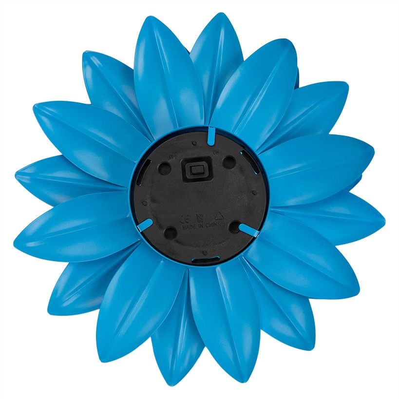 Solar Gazing Ball Blooming Flowers