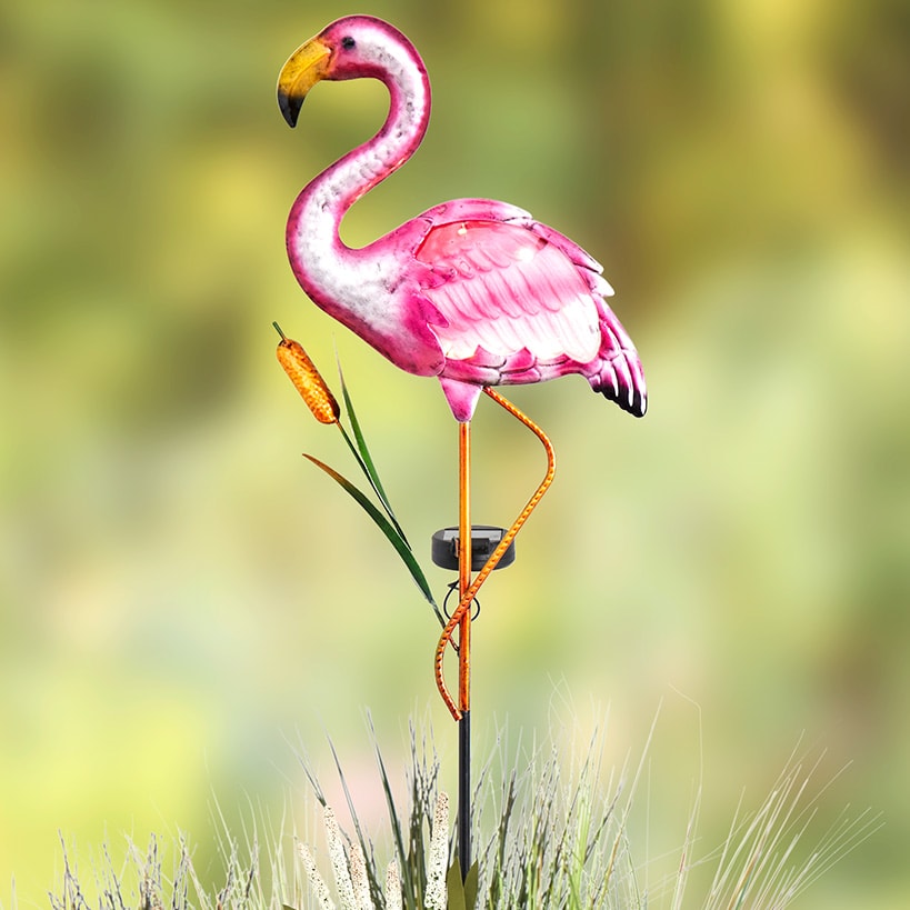 Solar Bird Garden Stake