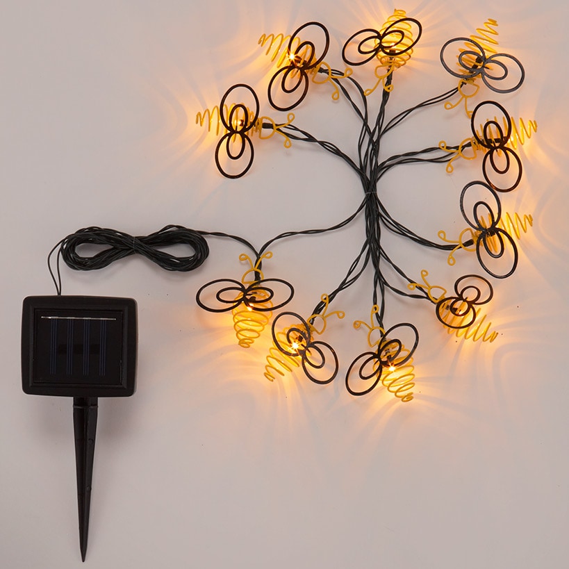 Solar Ladybug String Lights