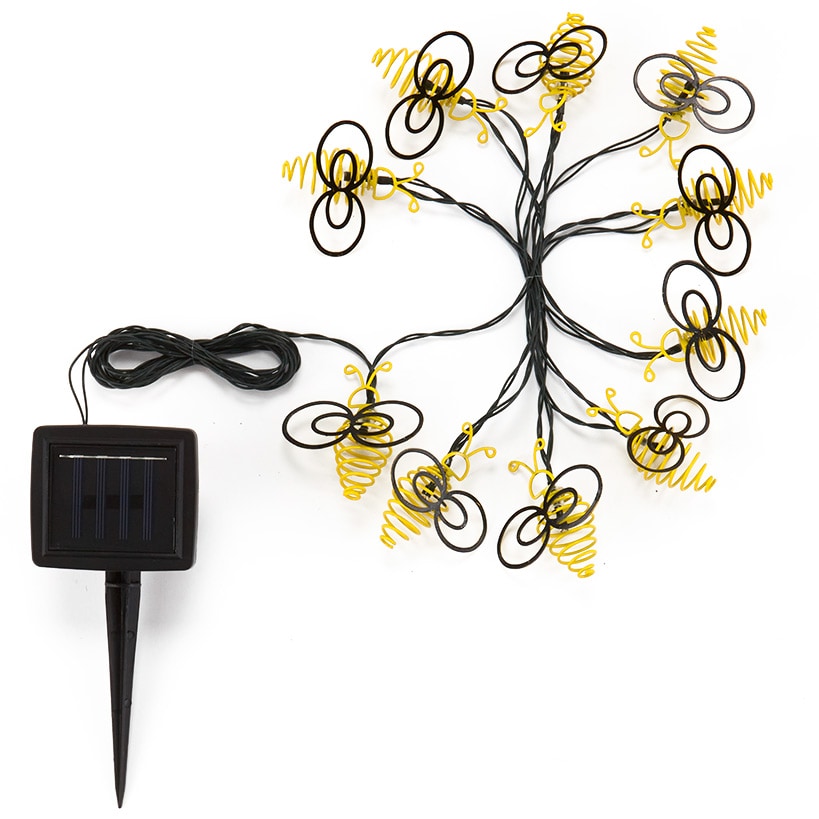 Solar Ladybug String Lights