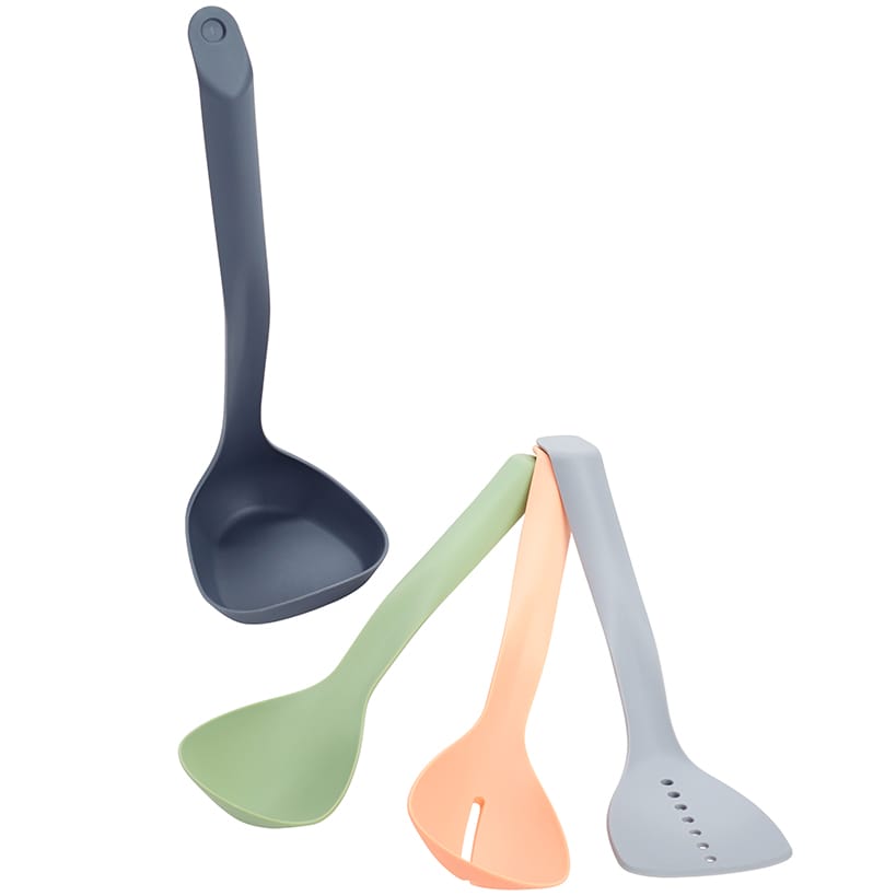 Magnetic Kitchen Utensil Set - Ladle, Spoon, Spatula