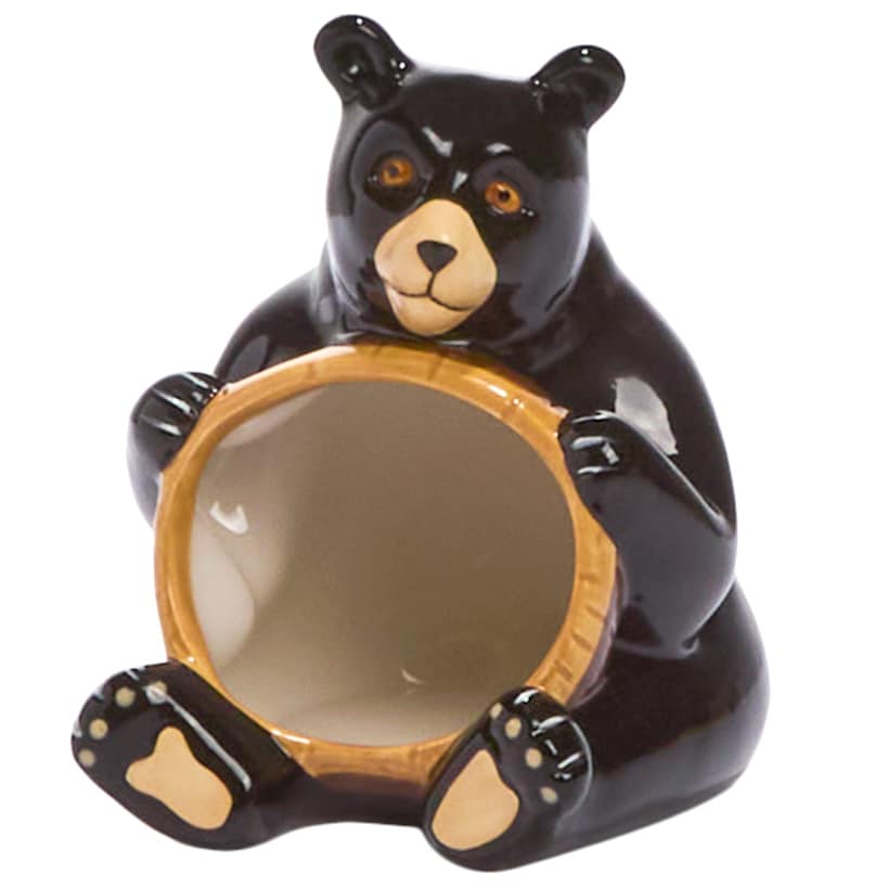 Lodge Kitchen Décor - Sponge Holder, Paper Towel Holder, Salt & Pepper