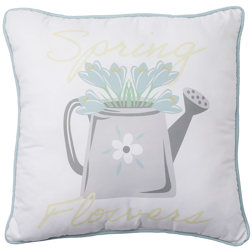Spring Flowers Accent Pillow