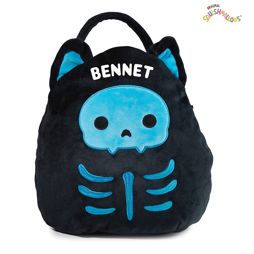 Personalized Halloween Squishmellow Treat Bag Stump Skeleton