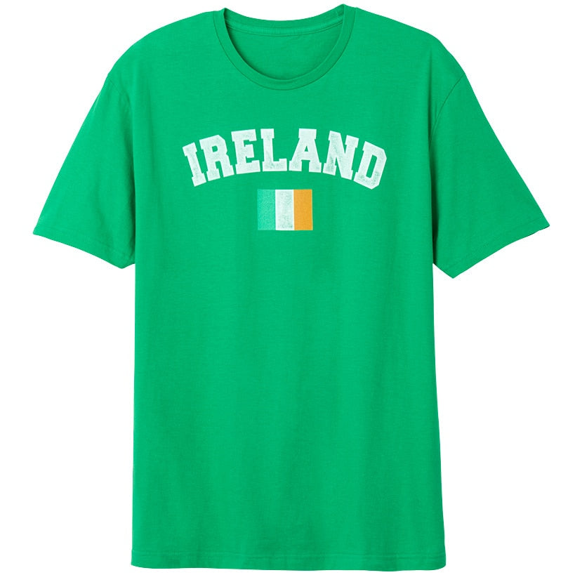 St. Patrick's Day Short Sleeve Men's T Shirt#select-design_ireland