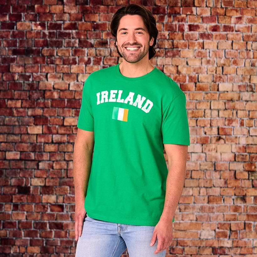 St. Patrick's Day Short Sleeve Men's T Shirt#select-design_ireland
