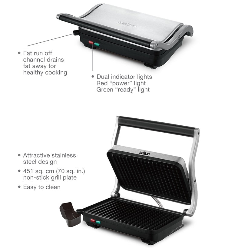 Stainless Steel Panini Grill