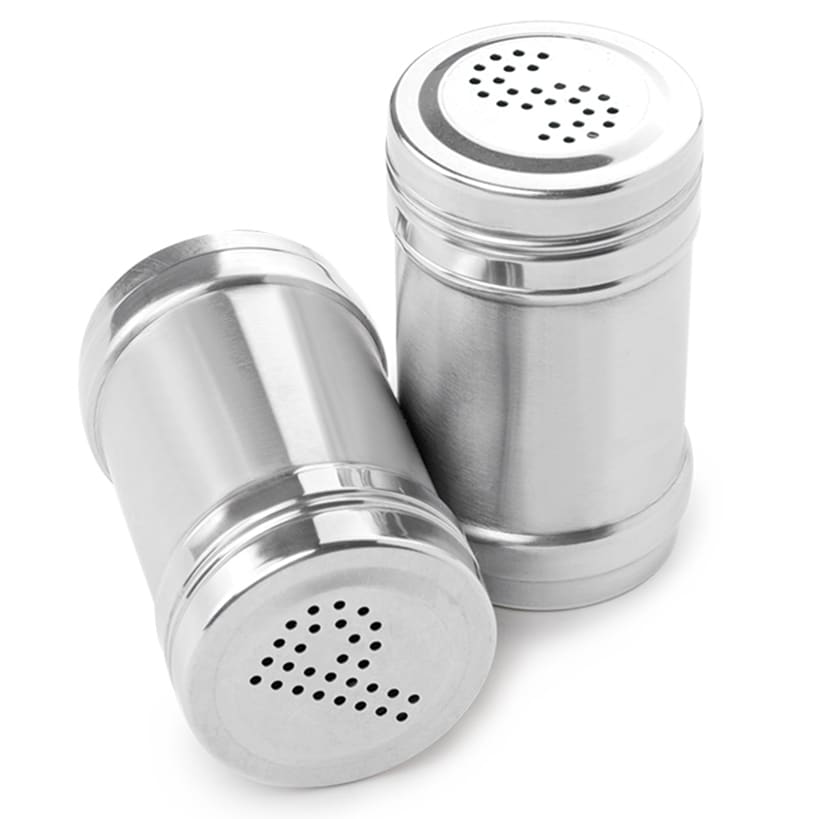 Stainless Steel Salt & Pepper Shakers