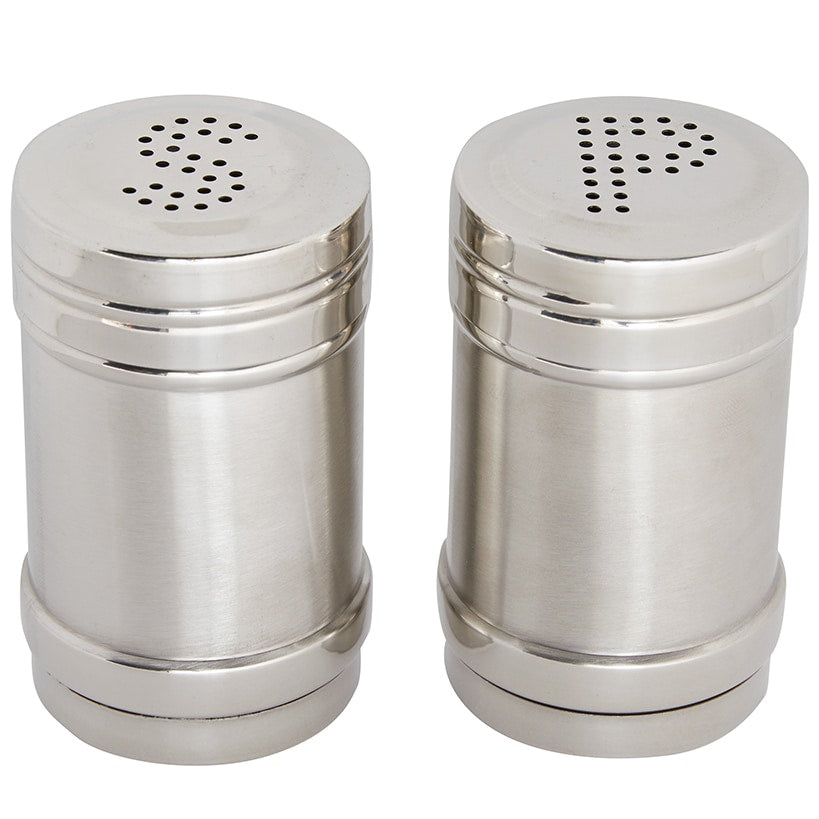 Stainless Steel Salt & Pepper Shakers