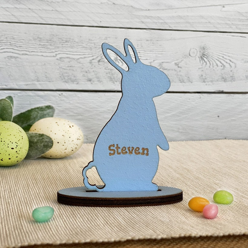 Personalized Standing Bunny Wood Gifts