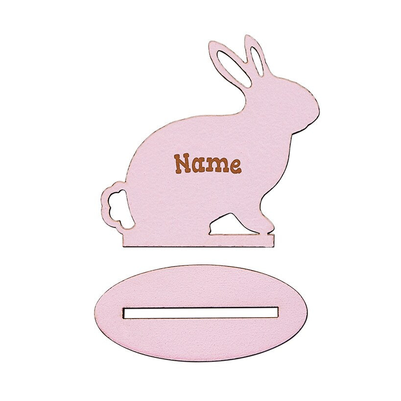 Personalized Standing Bunny Wood Gifts