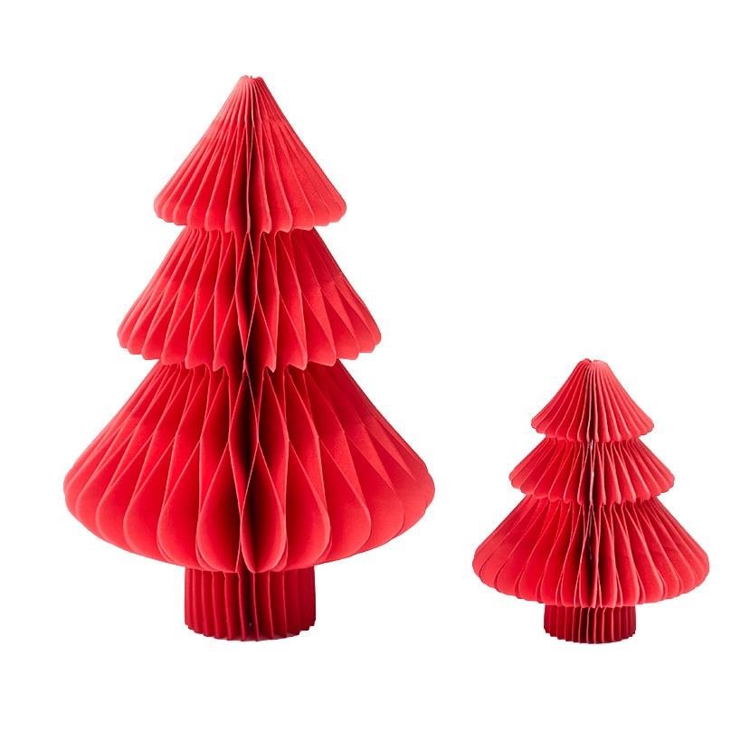 Winter or Holiday Themed Paper Trees