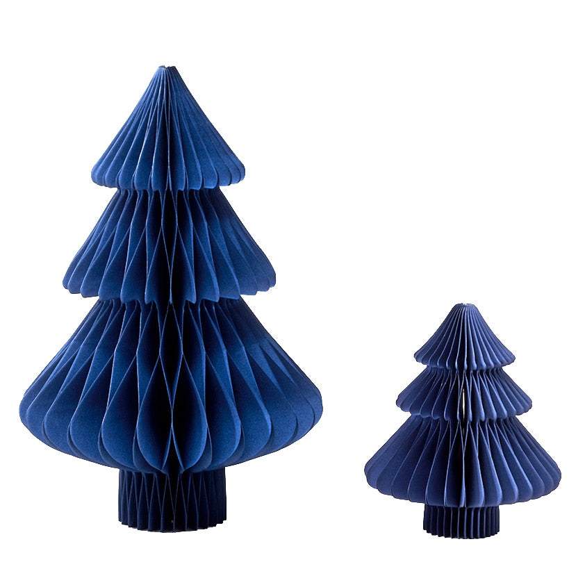 Winter or Holiday Themed Paper Trees