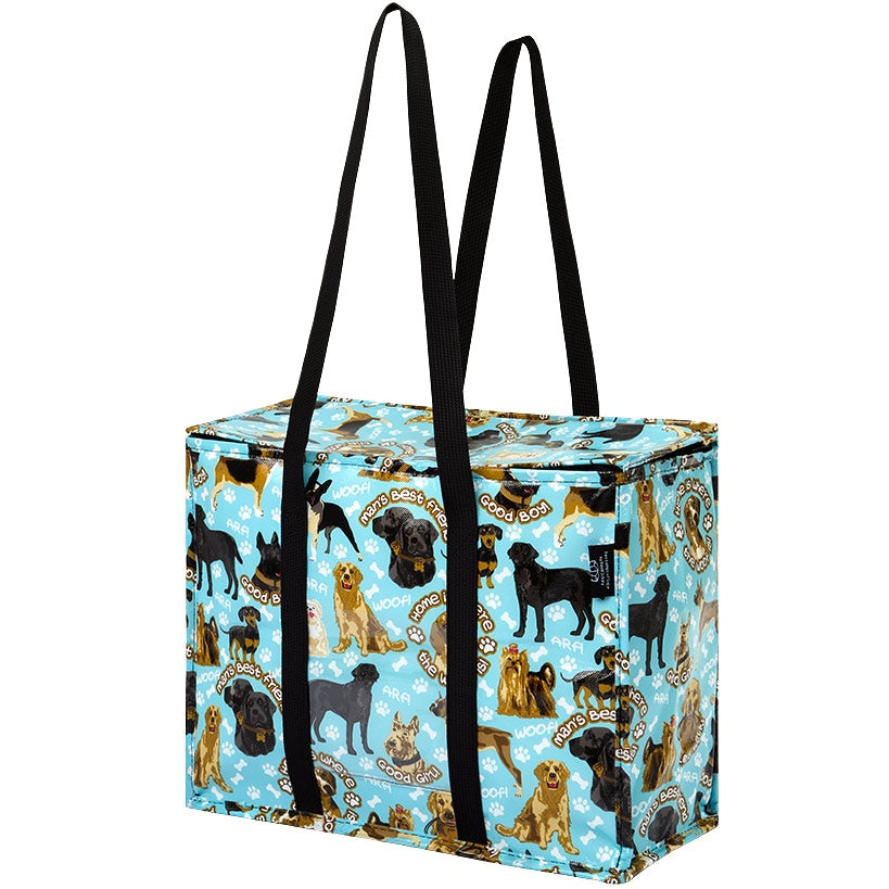 Two Lumps of Sugar Insulated Shopping Bag Foldable Reusable Cooler Tote