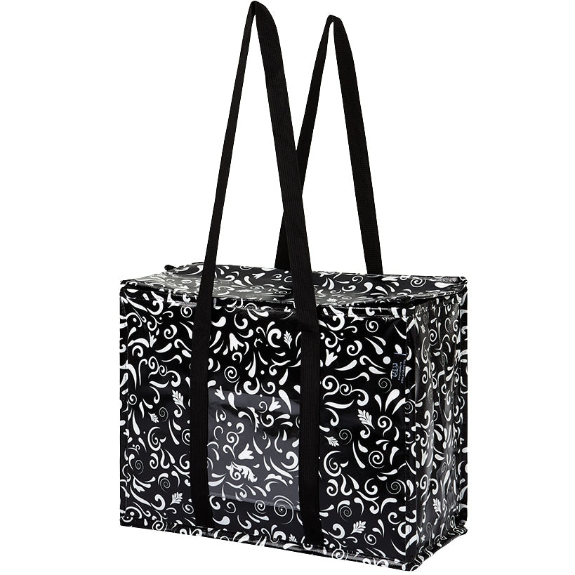 Two Lumps of Sugar Insulated Shopping Bag Foldable Reusable Cooler Tote