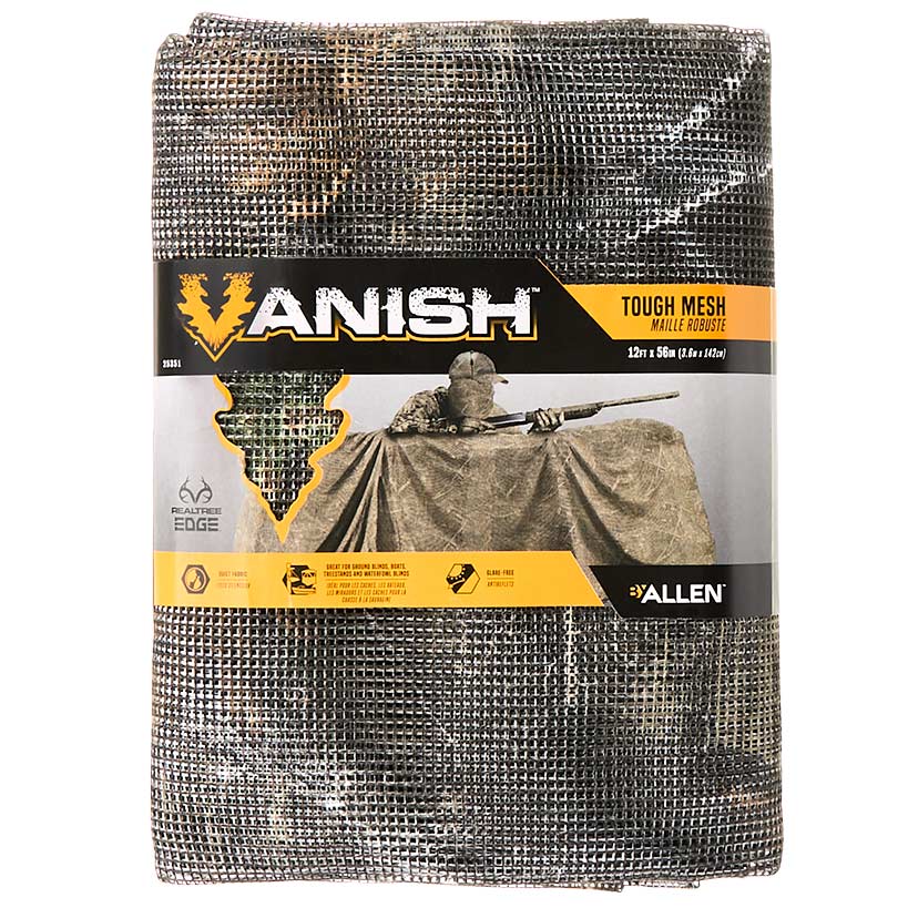 Allen® Hunting Blind Camo Mesh Fabric 12' X 56"