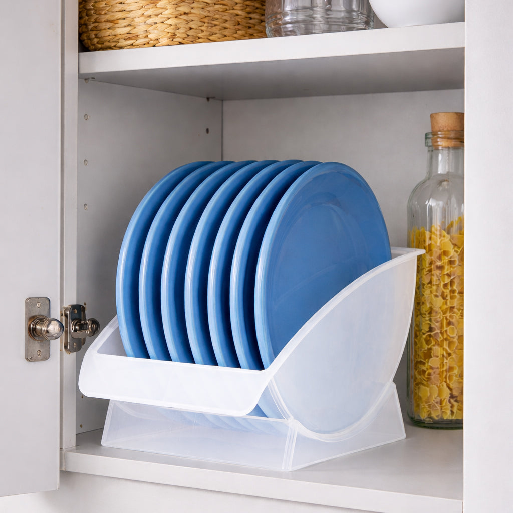 Vertical Salad Plate Rack