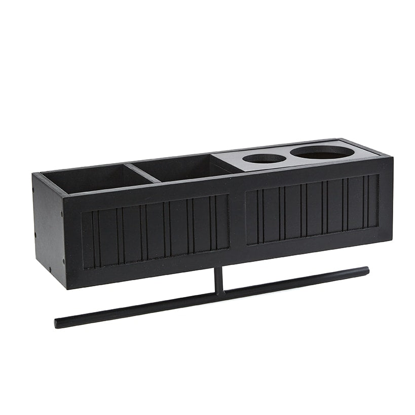 Beauty Wall Shelf with Towel Bar