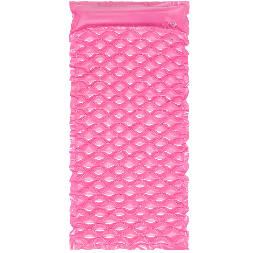 Inflatable Floating Wave Mat Pool Lake Beach For Adults Pink Blue