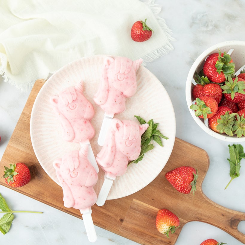 Ice Pop Molds - Unicorn, Monster, Shark
