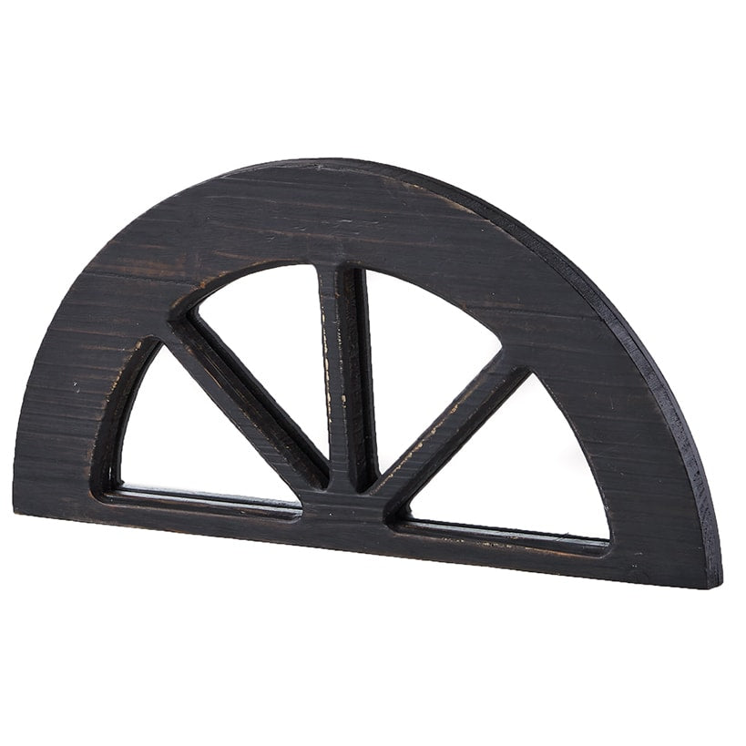 Distressed Wood Windowpane or Arch Mirrors