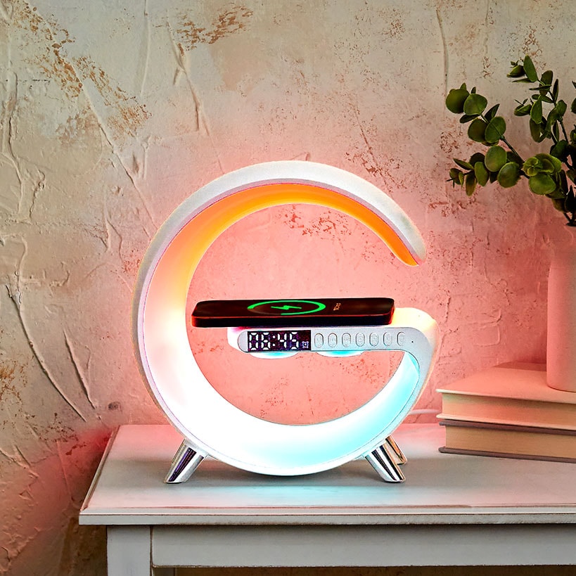 Wireless Charger Alarm Clock