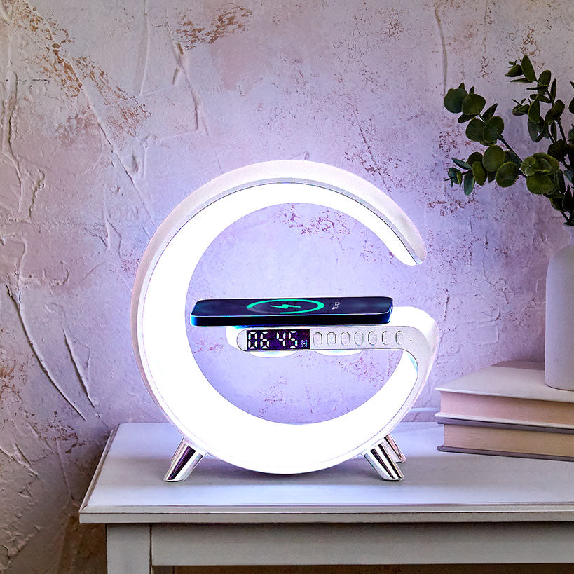 Wireless Charger Alarm Clock