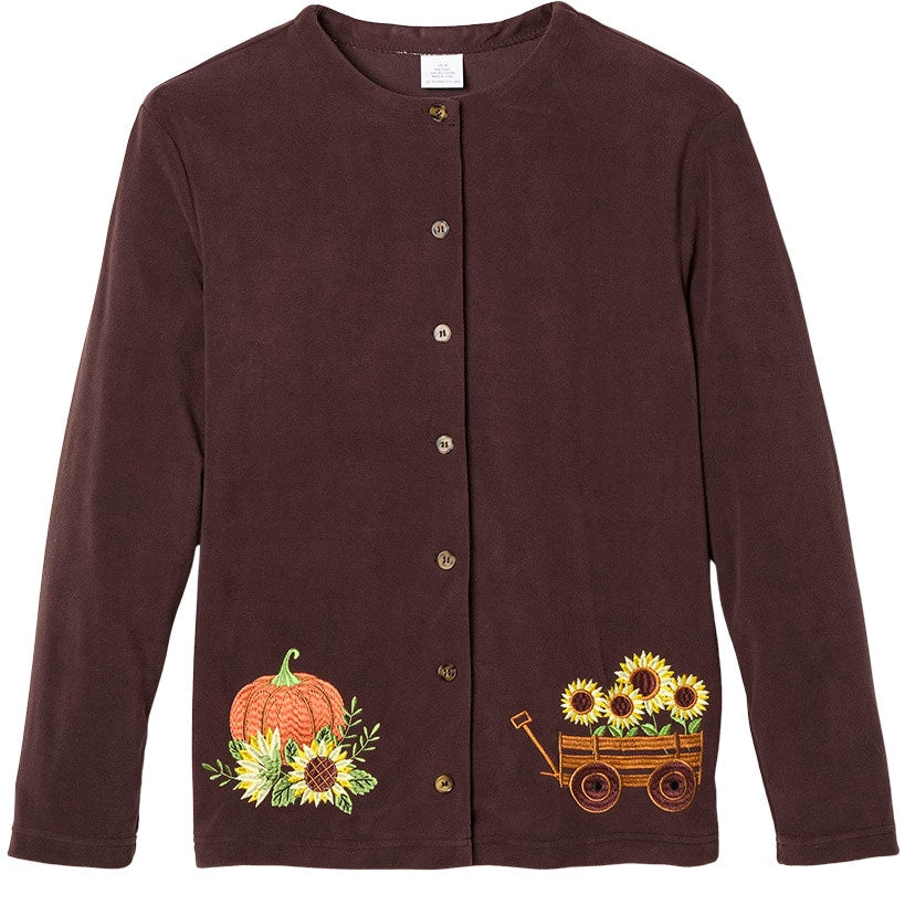 Women's Harvest Button Down Cardigan Sweater