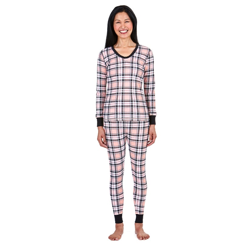Women's Isotoner Waffle Knit Thermal Sets