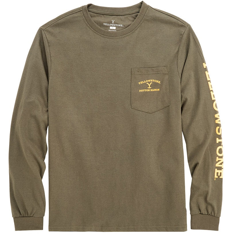 Yellowstone Long-Sleeve Shirt with Pocket