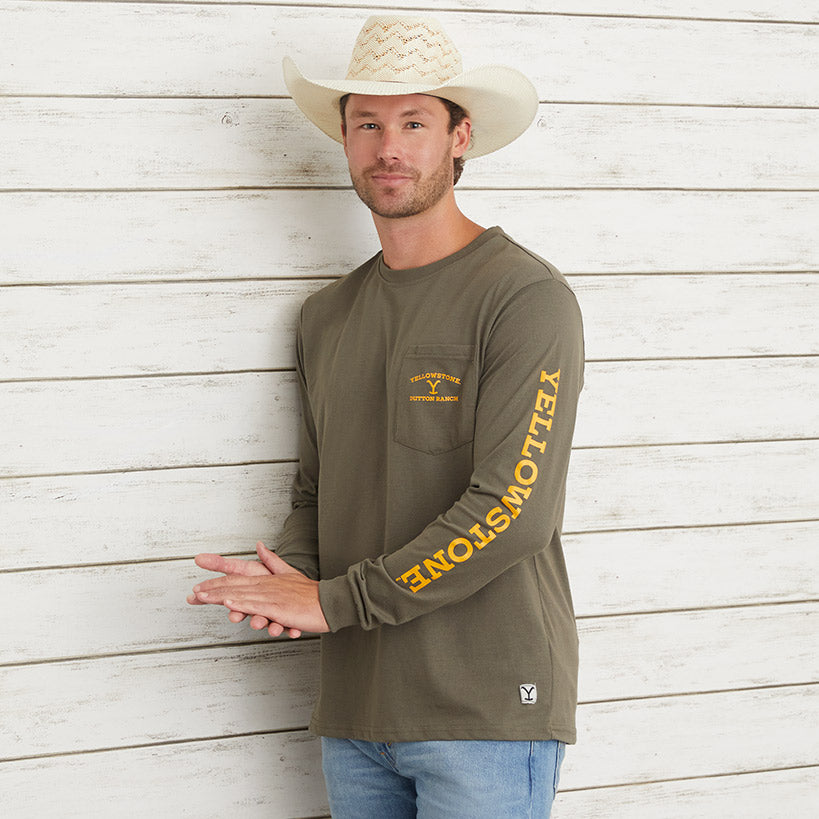Yellowstone Long-Sleeve Shirt with Pocket