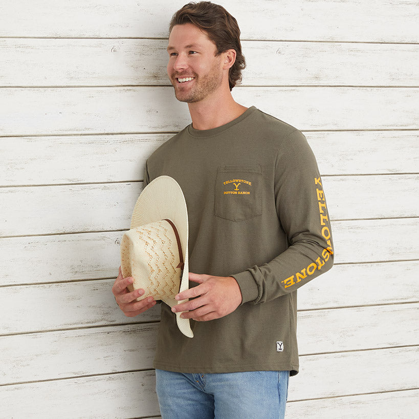 Yellowstone Long-Sleeve Shirt with Pocket