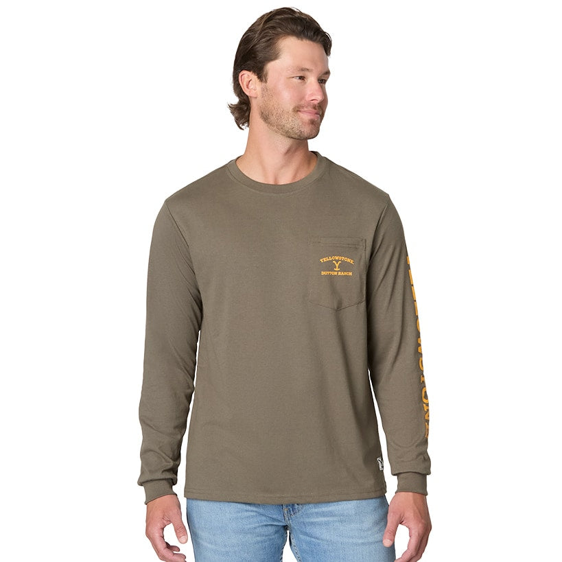 Yellowstone Long-Sleeve Shirt with Pocket