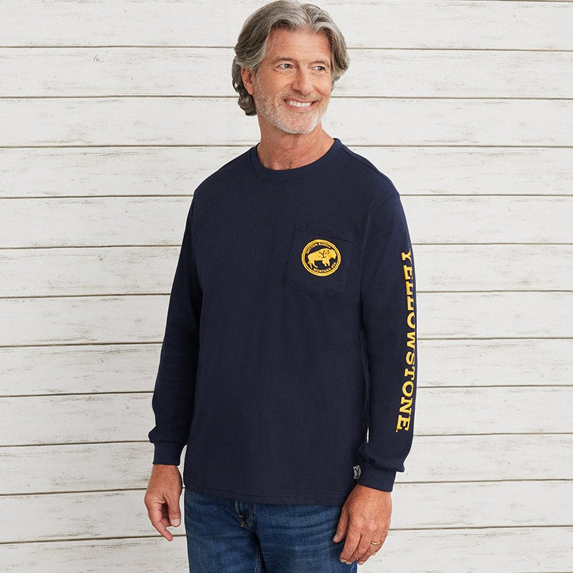 Yellowstone Long-Sleeve Shirt with Pocket