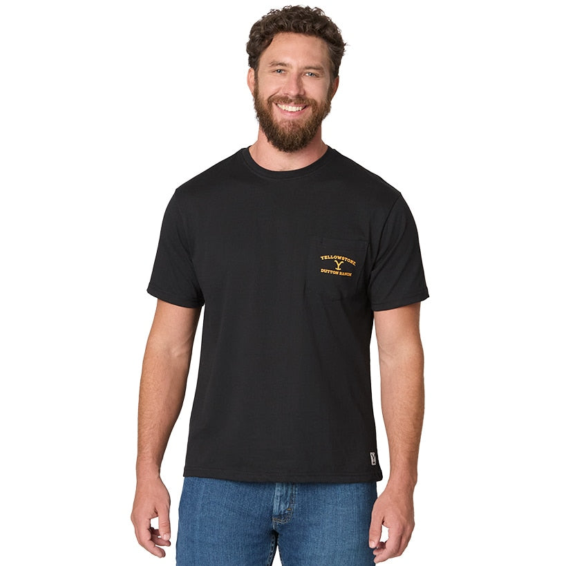 Yellowstone Short-Sleeve Shirt with Pocket